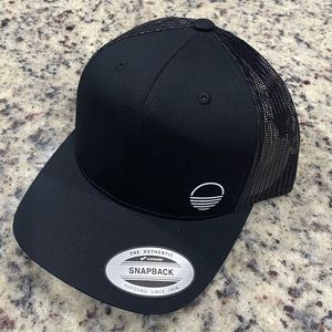 Authentic Snap Back Black hat